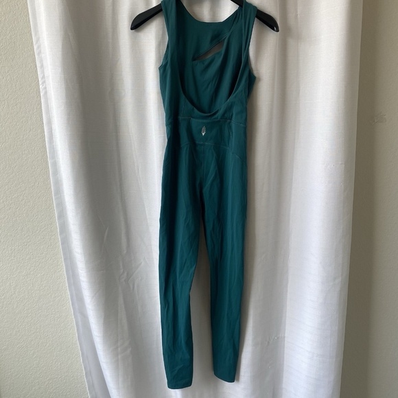 Free People Movement One Piece Bodysuit Illuminate, in blue, size xs - Picture 7 of 11